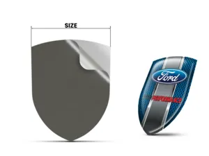 Ford Dome Abzeichen Racing Edition Edle Autoaufkleber
